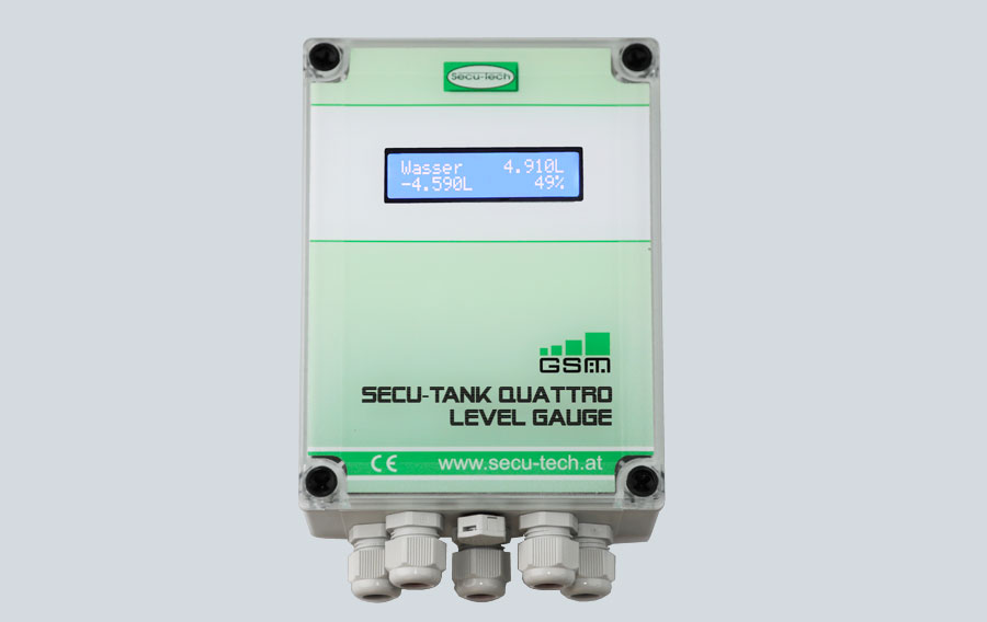Overview and selection – SECU-TECH Fill Level Measurement