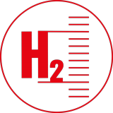 Icon H2 messen